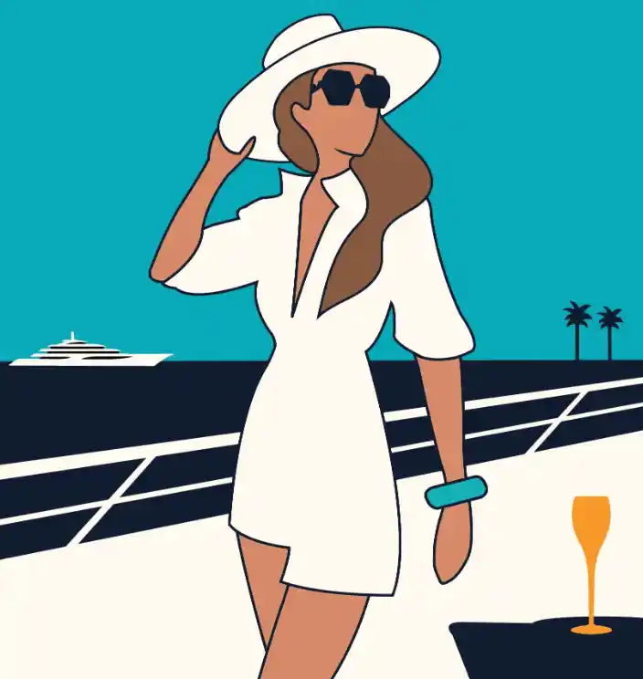 Custom illustration created for a superyacht brand (3)