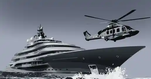 Custom illustration created for a superyacht brand (6)